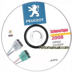 Электросхемы Peugeot 307 / Peugeot 307 SW / Peugeot 307 Sedan с 2001 года в формате PDF