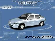 Скачать руководство по ремонту и обслуживанию Ford Escort 1980 - 1990 гг
