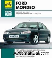 Скачать руководство по ремонту и обслуживанию Ford Mondeo 1997 - 2000 гг