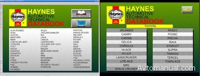 Haynes automotive technical databook
