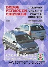Скачать руководство по ремонту и обслуживанию Dodge Caravan, Chrysler Town (Country), Plymouth Voyager 1996 - 2005 гг.