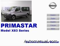 Скачать руководство по ремонту и обслуживанию Nissan Primastar / Renault Trafic / Opel Vivaro