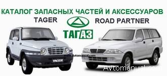 Каталог запасных частей Тагаз Road Partner (Роад Партнер) и Tager (Тайгер)