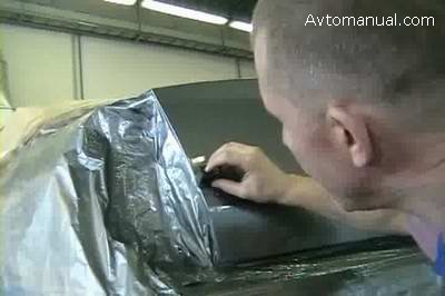 Видео: как убрать дефект потек после покраски на кузове