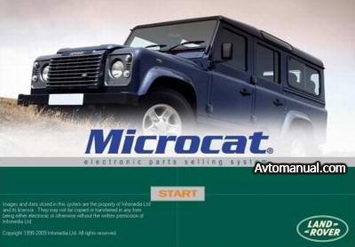 Microcat Land Rover 07 / 2009 каталог запасных частей автомобилей Land Rover