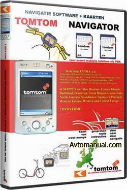 Навигация TomTom 1.0 для iPhone + карты Европы 835.2448 и России (2009)