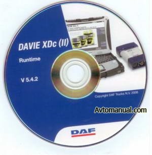 DAF Runtime версия 5.4.2 (2009) База по диагностике и ремонту автомобилей DAF