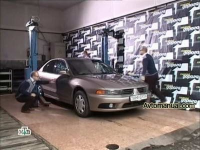 Видео тест обзор автомобиля Mitsubishi Galant 2002 года выпуска