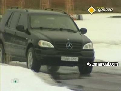 Видео тест обзор автомобиля Mercedes ML320 W163 2000 года выпуска