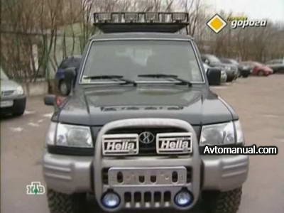 Видео тест обзор автомобиля Hyundai Galloper 1997 года выпуска