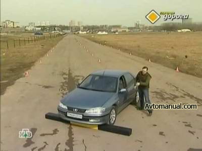 Видео тест обзор автомобиля Peugeot 406 2003 года выпуска
