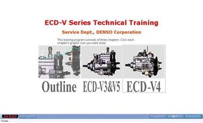 DENSO дизели серии ECD-V.Руководство по техническому обслуживанию.