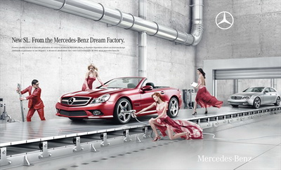 Немецкие автомобили Mercedes.