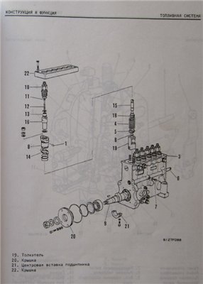 KOMATSU 155 4-серии дизельный двигатель. Заводская инструкция.