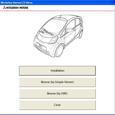 Mitsubishi i-MIEV eur. Workshop Manual (2011-12). Дилерское руководство.