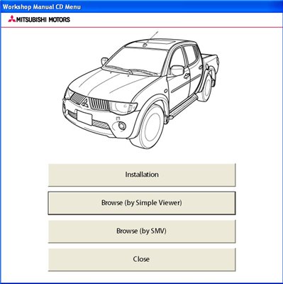 Mitsubishi l200 Workshop Manual (2009-10). Дилерское руководство.