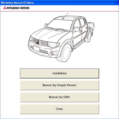 Mitsubishi L200. Workshop Manual 2011.