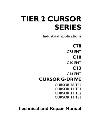 Скачать мануал по ремонту двигателей IVECO CURSOR TIER 3 (2)