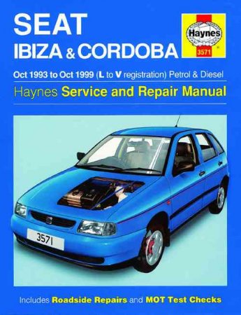 Руководство по ремонту и обслуживанию Seat Ibiza и Cordoba 1993 - 1999 год выпуска