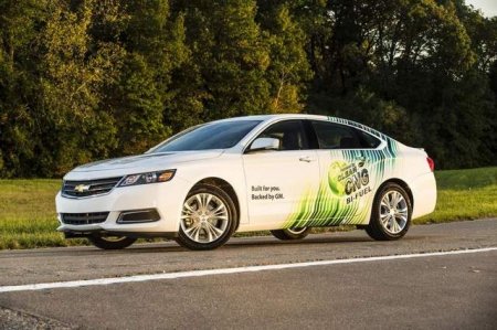 Chevrolet Impala 2015 предложит выбор между природным газом и бензином