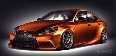 Lexus IS F-Sport 2014 станет «автомобилем мечты»