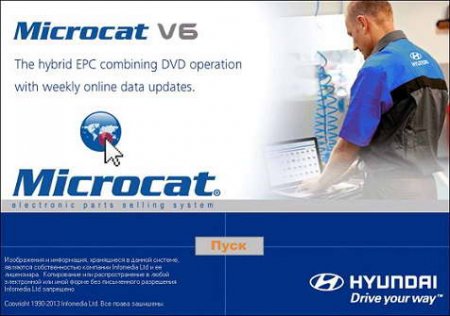Каталог запасных частей Microcat Hyundai 10.2013 - 11.2013 год