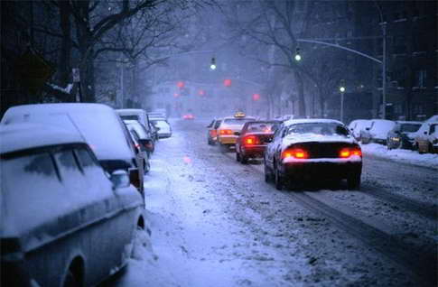 Особенности вождения зимой