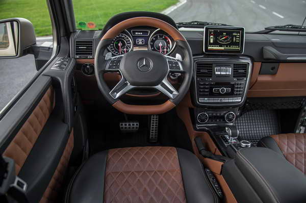 салон фото Mercedes-Benz 6x6 G63 AMG