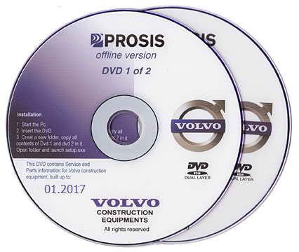 Volvo PROSIS скачать каталог деталей 2017