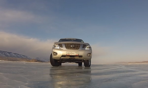 Nissan Patrol отметил свой юбилей во льдах