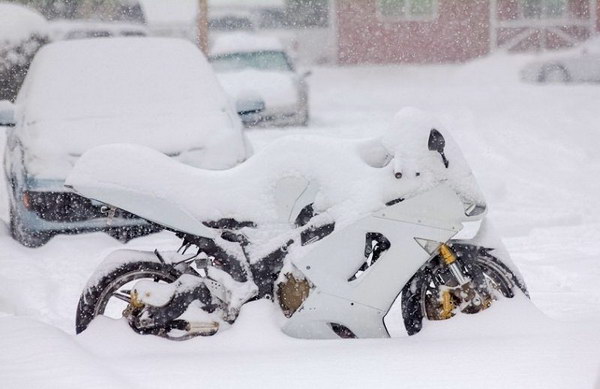 Где лучше всего хранить мотоцикл зимой