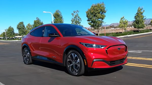 Mustang Mach-E California Route 1 2021 года - самый дальнобойный электромобиль Ford
